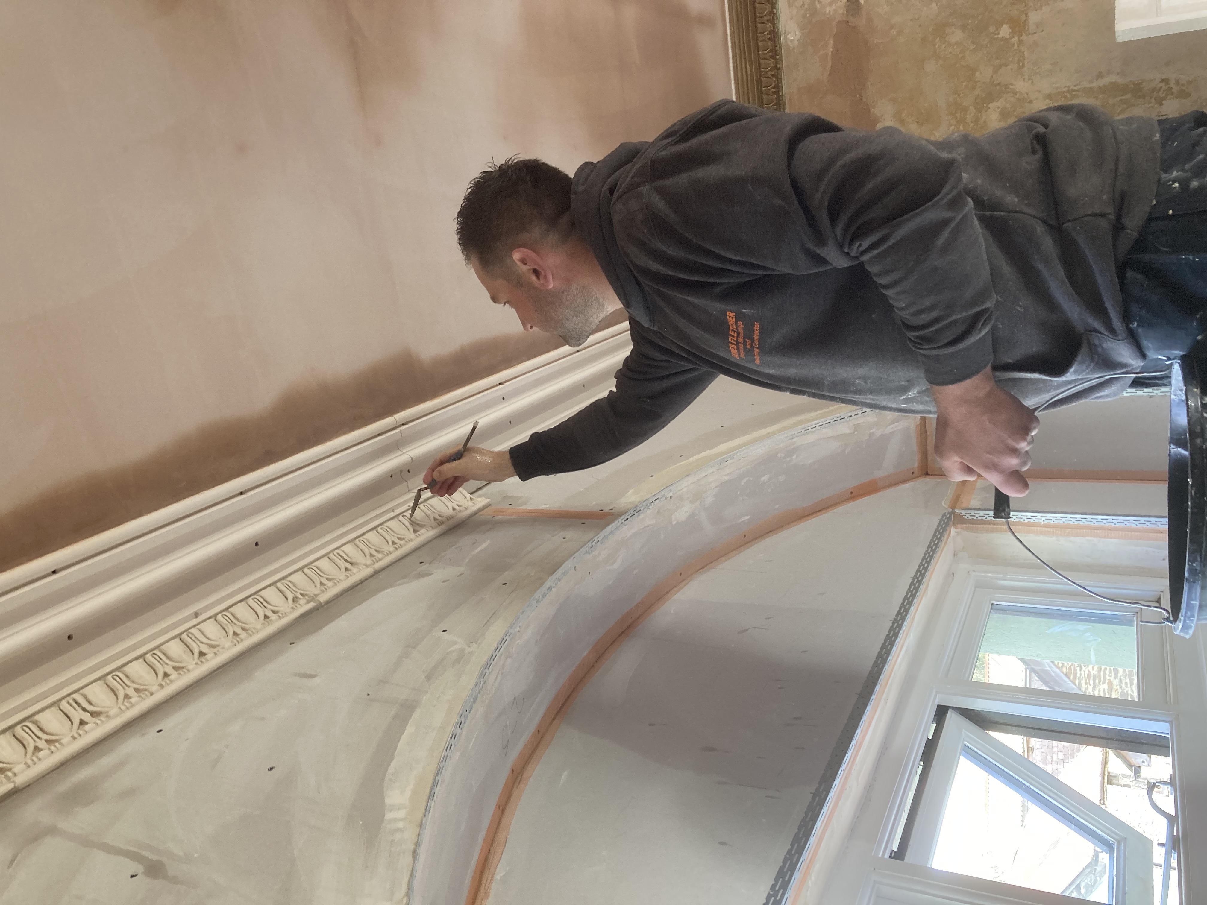 James Fletcher Bespoke Mouldings & Plastering Contractors Fitting Ornate Plaster Corning